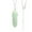 Green, variant on Jewelry Organizer Chakra Crystal Pendant Hexagonal Pointed Natural Quartz Stone For Necklace Necklaces for women Pink