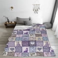 thumbnail image 5 of Sikiie Lavender Flowers Ultra-Soft Micro flannel Blanket Luxury All Seasons Warm Blanket for Bedding Sofa and Travel (4 sizes)-50"x40", 5 of 7