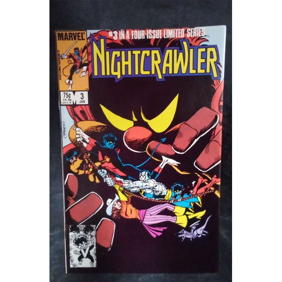 Pre-Owned Nightcrawler #3 1986 Marvel Comics Comic Book