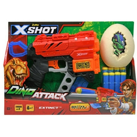 UPC: 0193052028457 | X-Shot Dino Attack Extinct Blaster Zuru Toys