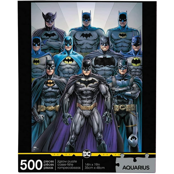 DC Comics Batman Batsuits 500 Piece Jigsaw Puzzle 