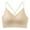 Beige, variant on Bras for Women Bra Women's Seamless Bra Comfortable Wireless Bras Adjustable V Neck Bralettes for Women Everyday Padded Bras