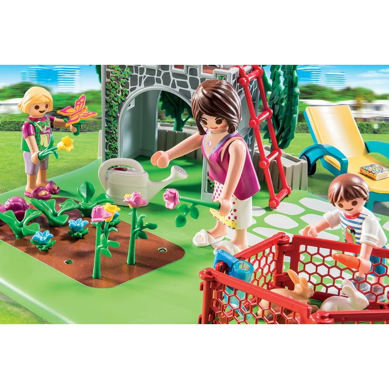 PLAYMOBIL SuperSet Family Garden - Walmart.com