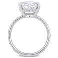 thumbnail image 5 of Everly Women's Created Moissanite 10K White Gold Engagement Ring, 5 of 8