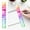 colorful, variant on RKSTN Plastic Clear Rulers, 20cm/7.87inch Soft Bendable Flexible Transparent Ruler, Shatterproof, Suitable for Classroom, House and Office Straight Edge Ruler