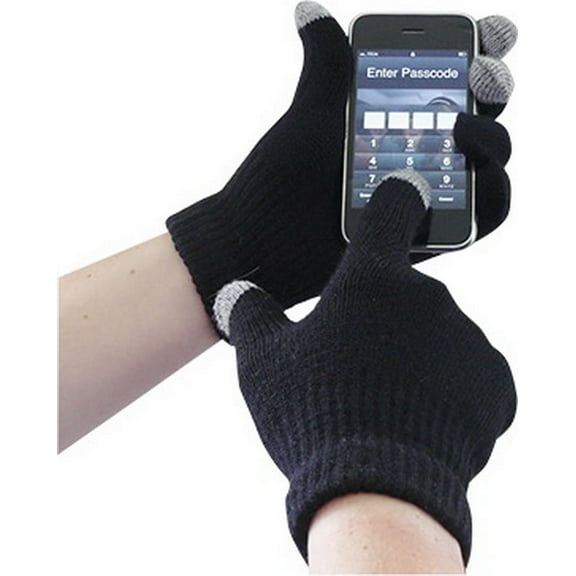 Portwest GL16 Touchscreen Knit Glove Black, L/XL