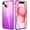 Gradient Purple Pink, variant on for iPhone 15 Case, Compatible with Magsafe, [Not Yellowing] [-Grade Drop Protection] Clear Phone Case for iPhone 15 with Shockproof Bumper 2023 - Black