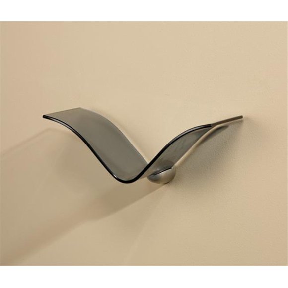 Concepts Étagère en Verre Fumée Heron