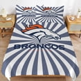 thumbnail image 3 of Denver Sports Duvet Cover Set Bedding Set 3pcs Football Microfiber Bedding Set Cover with 1 Duvet Cover and 2 Pillowcases for Fans (No Duvet Core) 102"x90", 3 of 5
