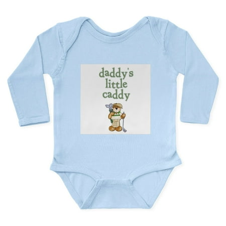 

CafePress - Daddy s Little Caddy Infant Creeper Long Sleeve In - Long Sleeve Cotton Baby Bodysuit