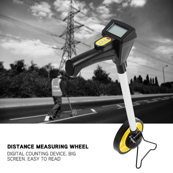 Distance Measuring Walking Wheel,Foldable Digital Distance Measuring Measuring Wheel Distance Measuring Wheel Highly Recommended