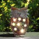 thumbnail image 4 of Gartendeko Eule Solar Leuchte, Aus Kunstharz Wetterfest, Weihnachten Geschenk Eule, Gartenfigur Ornament Fr Drauen Hof & Balkon H27 X W16cm Hy, 4 of 5