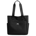 thumbnail image 1 of Bolso de hombro de nailon ligero e impermeable, bolsos de hombro para mujer, gran capacidad, bolso de mano multibolsillos para el trabajo, viajes diarios, 1 of 5
