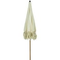 thumbnail image 6 of Northlight Outdoor Macrame Boho Beach Market Umbrella with Tilt - 6.5' - Cream, 6 of 9