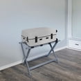 thumbnail image 4 of Casual Home Heavy Duty 30" Extra Wide Luggage Rack, Slate Gray, 4 of 13