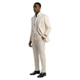 thumbnail image 3 of Tazzio Skinny Fit Double Breasted Shawl Collar 2pc Suit Set, 3 of 4
