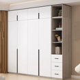 thumbnail image 3 of Luxurious Modern Wardrobe Storage Drawers Clothes Organizer Wardrobe Bedroom Wooden Closet De Madera De Ropa Room Furniture My Lux Decor Round, 3 of 41