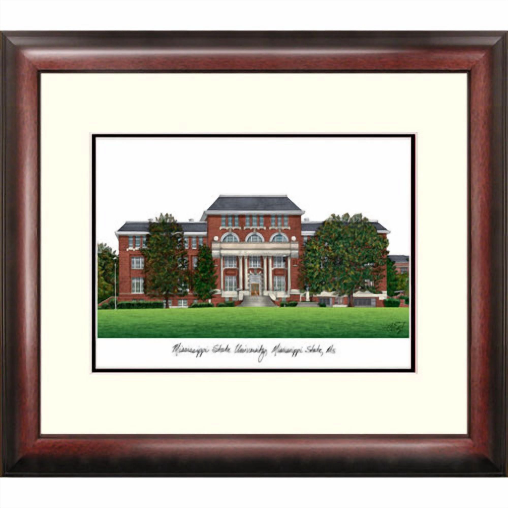 Campus Images NCAA Alumnus Lithograph Framed Photographic Print