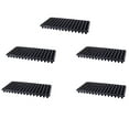 thumbnail image 2 of Holloyiver 5-Pack Seed Starter Kit, 105 Cell Seedling Trays, Gardening Germination Plastic Plant Growing Trays Nursery Pots, Mini Plant Trays Grow Kit Tray Starting Trays for Seedling Germination, 2 of 5