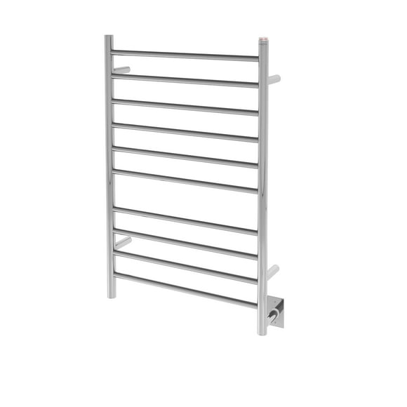 Ancona Novara Dual Dual 10-Bar Wall Mounted Towel Warmer in Polished Stainless Steel