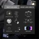thumbnail image 4 of L3 RGB COB Video Light Waterproof Mini Cube Light Kit with Snoot Diffuser Barndoor 2700-7000K Color Temperature, 4 of 5
