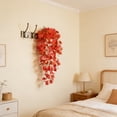 thumbnail image 6 of Artificial Maple Branch Fall Decor Faux Autumn Leaves Stem Realistic Tree Branch Home Event Decoration, Thanksgiving Wedding Living Room Office Entryway Table Vase Centerpiece Display, 6 of 6