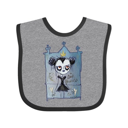 

Inktastic Dark Princess Gift Baby Boy or Baby Girl Bib