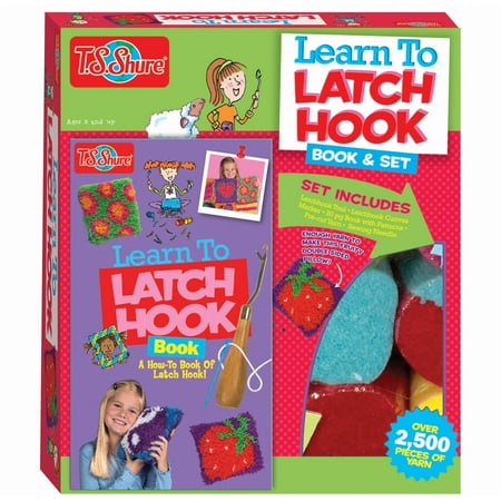 T.S. Shure Learn To Latchhook Activity Set and Book
