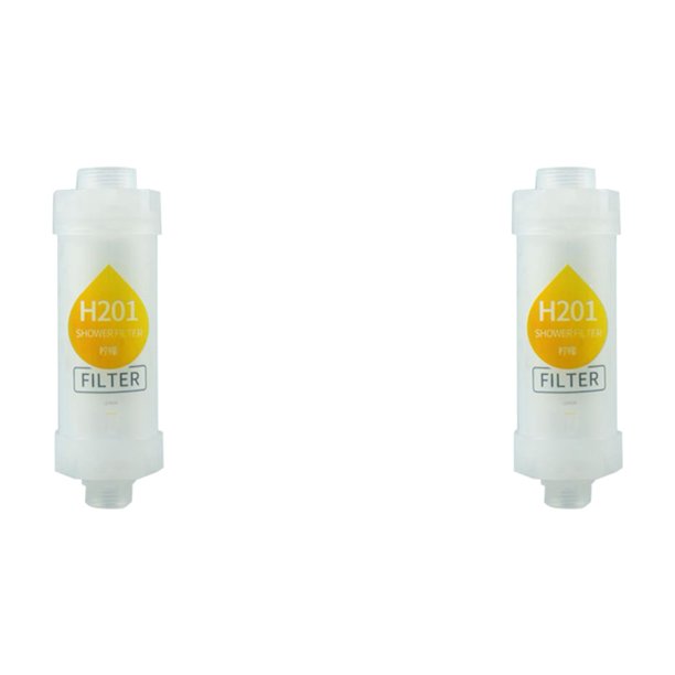 Fragancia Filtro Ducha Purificación Eliminación Cloro Suministros Baño (Limón)