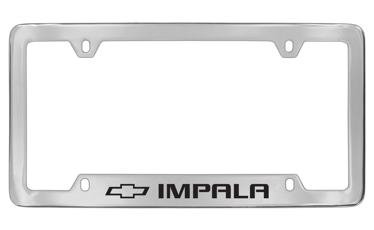 Chevrolet Impala Chrome Plated License Plate Frame Holder