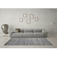 thumbnail image 3 of Ahgly Company Indoor Rectangle Abstract Gray Modern Area Rugs, 2' x 5', 3 of 4