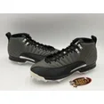 thumbnail image 2 of DS New Nike Air Jordan Retro 12 MCS Grey Black Size 10.5 Authentic Baseball, 2 of 11