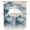Blue, variant on Mountain Peak Kitchen Curtains Swag Valance and Tier Curtains Set 36 Inch Length, Gray Beige Mist Zen Modern Fantasy Rod Pocket Drape Panels Pair Swag Curtains for Bathroom/Cafe/Window