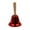 Red, variant on NSESSHome Call Bells Loud Hand Bells Metal Signal Ringing Bell Christmas Santa Bells with Handle for Service Dinner School Classroom Game Pets Wedding Party Animals