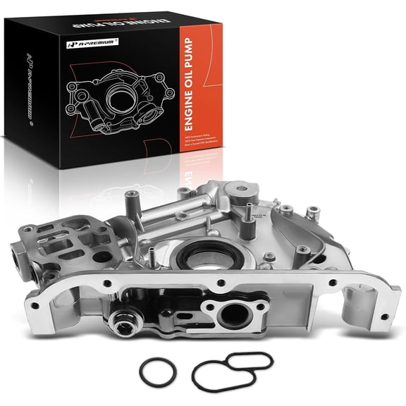 A-Premium Engine Oil Pump [3.0L 3.2L 3.5L] Compatible with Honda Accord 2003-2007, Pilot 2005-2008, Odyssey 2005-2007, Ridgeline 2006 & Acura MDX, TL, RL, with Seal Ring