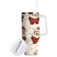 thumbnail image 2 of 40 oz Stainless Steel Tumbler Vacuum Insulated Leak Proof Stainless Steel Coffee Cup Water Bottles Cartoon Santa Claus, 2 of 9