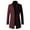 Burgundy, variant on SWSMCLT Men's Single Breasted Winter Overcoat Wool Blend Trench Coat Long Thigh Length Snow Coats Navy 42