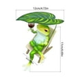 thumbnail image 3 of Miniature Frog Garden Statue Mom Gifts Home Decorations Fairy Garden Accessories Outdoor Garden Frog Decor Art Housewarming Gift for Patio,Yard,Lawn Ornament, 3 of 8