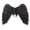 Black, variant on Mardi Gras Angel Wings Costume Accessories,Halloween Festive Party Black White Feather Wing for Adults Men Women