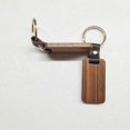 thumbnail image 2 of 10pcs Wooden Keychain Rectangular Collectible Key Ring Car Bag Hanging Pendant Painting Crafts Cute, 2 of 5