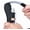 BLACK, variant on Wine Bottle Opener | Manual Handheld Corkscrew with Ergonomic Lever Pump, Standing Vertical Design, Soft Bottleneck Grip, Nonstick Screw & Easy No-Twist Cork Removal | Black