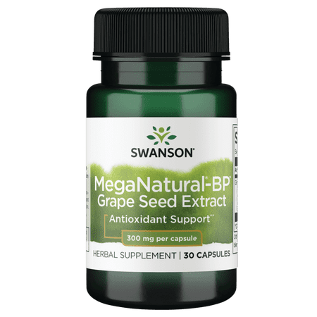 Swanson Meganatural-Bp Grape Seed Extract 300 mg 30 Capsules