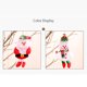 thumbnail image 5 of Bearachild Adorno navideño de moda, colgante colgante de Navidad, muñeco de dibujos animados, decoración de fiestas, accesorios para interiores Kits de decoración para fiestas Papá Noel, 5 of 6