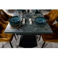 thumbnail image 4 of Dining Table PARMA 62(94)x35x29 Black Glass, 4 of 5