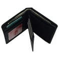 thumbnail image 3 of Genuine Leather RFID Blocking Five-point Star Hidden Badge Holder Wallet, 3 of 8