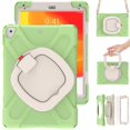 thumbnail image 5 of Funda con soporte de anillo ajustable para iPad de 9,7 pulgadas (2018) con correa para el hombro, gran soporte de anillo ajustable, protección contra golpes., 5 of 5