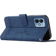 thumbnail image 2 of Wallet Case for Moto G 5G 2023, Moto G 5G 2023 Leather Flip Case with Kickstand Magnetic Full Protection Compatible with Motorola Moto G 5G 2023 Smile Blue, 2 of 14
