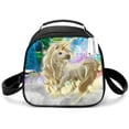 thumbnail image 1 of Bolsa de almuerzo de tela Oxford con forma de unicornio, estilo anime, 20 x 12,5 x 20 cm, 1 of 1