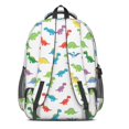 thumbnail image 3 of Colorful Dinosaurs Pattern Cute School Backpack Bag with Padded Back and Adjustable Shoulder Straps 16.9 X 12.6 X 5.9 Inches, 3 of 5