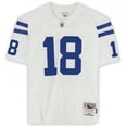 thumbnail image 2 of Framed Peyton Manning Indianapolis Colts Autographed Mitchell & Ness White Replica Jersey - Fanatics Authentic Certified, 2 of 4